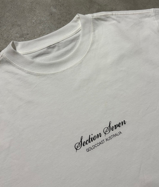 Section Seven Signature Tee In White