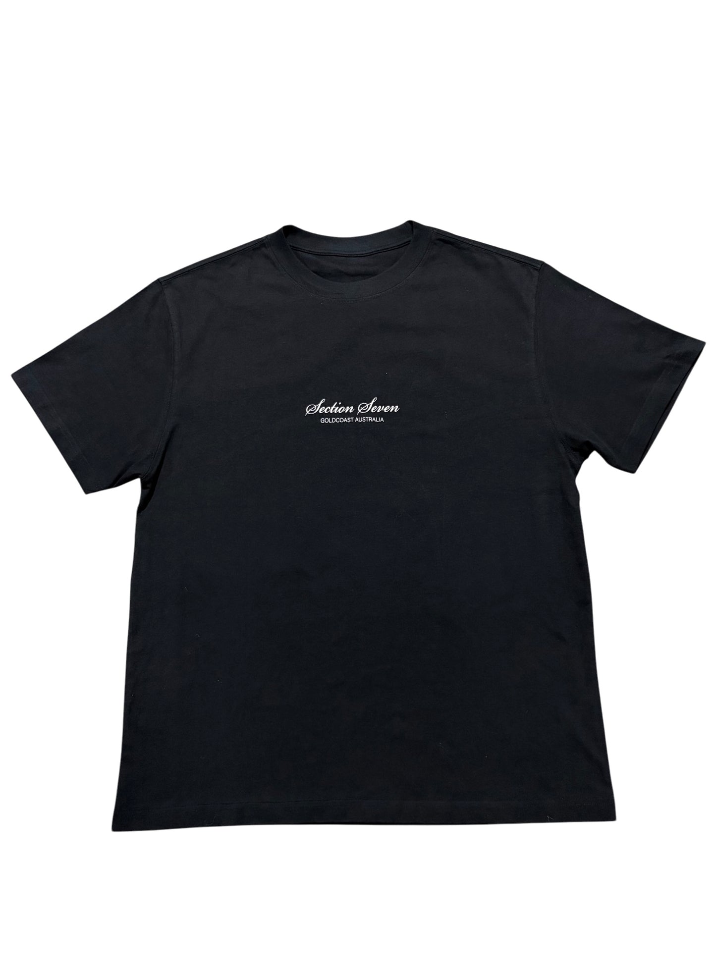 Section Seven Signature Tee In Black