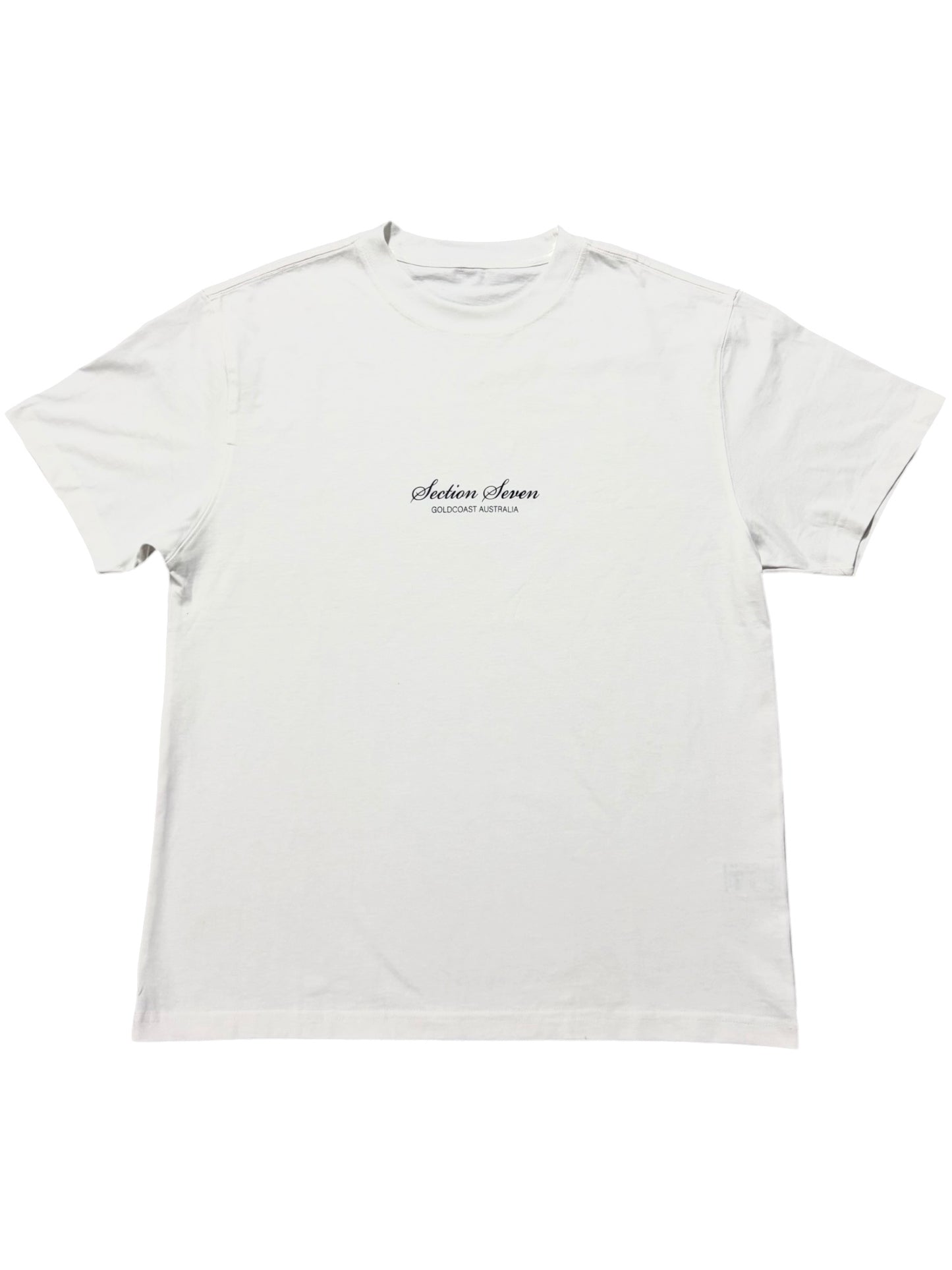 Section Seven Signature Tee In White