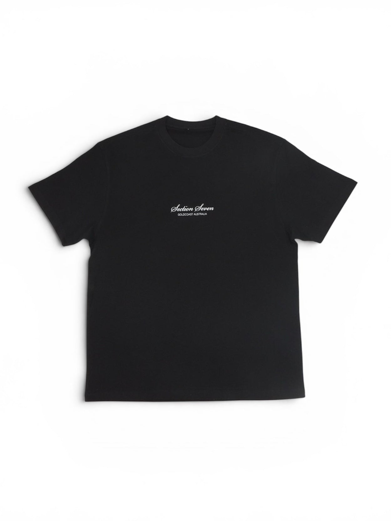 Section Seven Signature Tee In Black